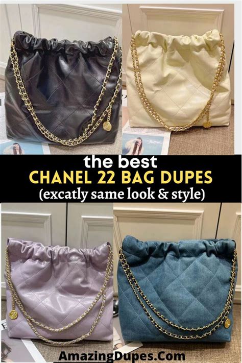 chanel deauville dupe|chanel 22 bag dupe.